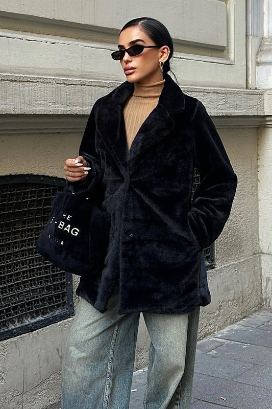 Soft Plush Fur Jacket