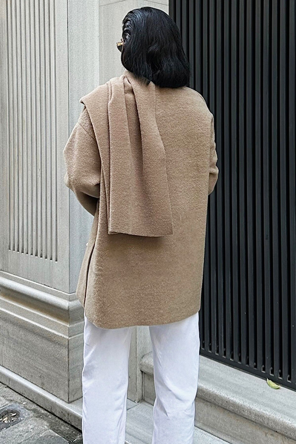 Timeless Wool Blend Coat