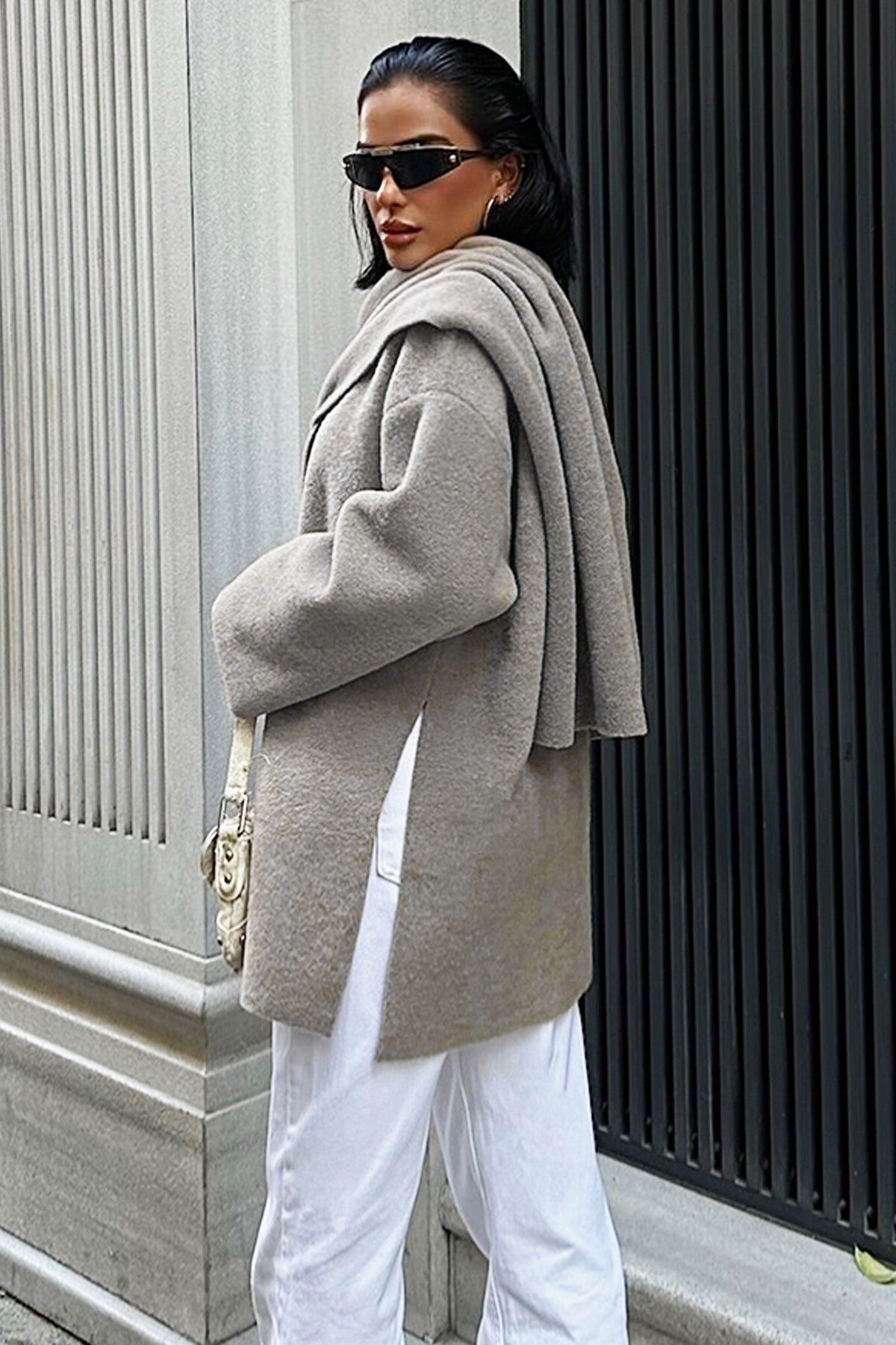 Timeless Wool Blend Coat