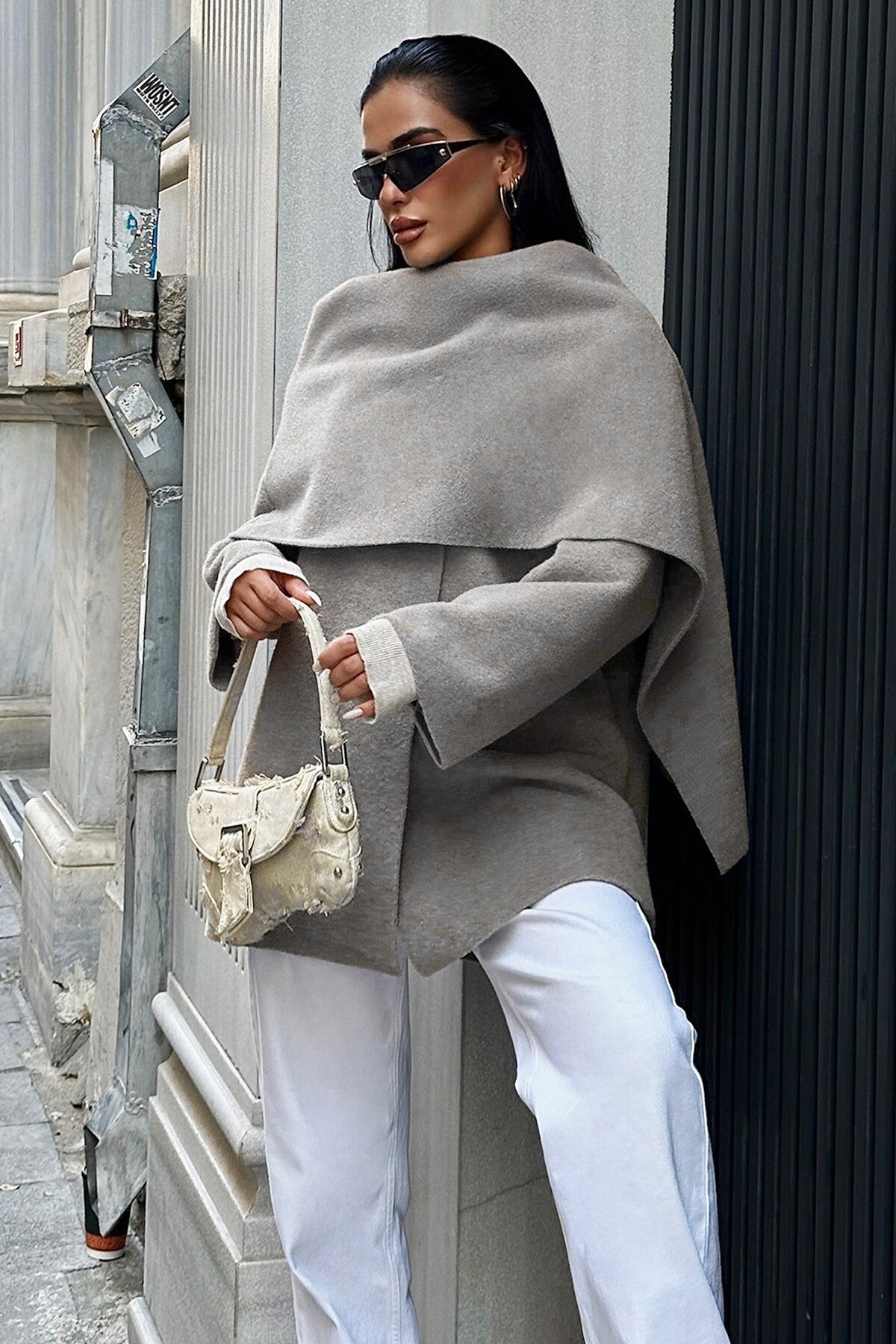 Timeless Wool Blend Coat